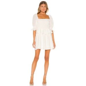 LPA x Revolve White Vivia Dress Size XL Style #LPD488 S20 $255